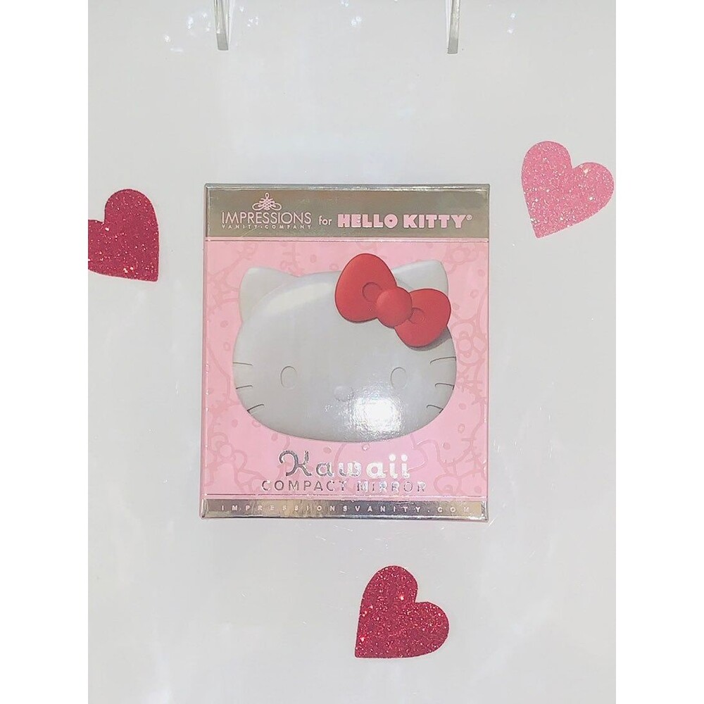 Hello Kitty New Gift Box Mirror lighted Compact